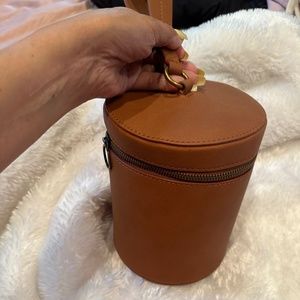 Brown Round purse